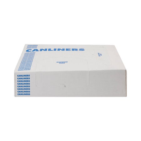Trash Bag Heritage™ 16 gal. 0.70 mil 24 X 32 Inch Clear Heavy Duty Star Seal Bottom Flat Pack