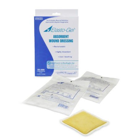 Hydrogel Wound Dressing Elasto-Gel™ Sheet 4 X 4 Inch Sterile