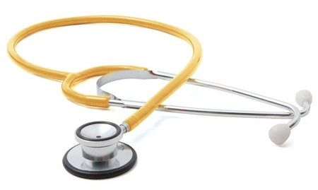 General Exam Stethoscope Proscope™ 670 Yellow 1-Tube 21 Inch Tube Double Sided Chestpiece
