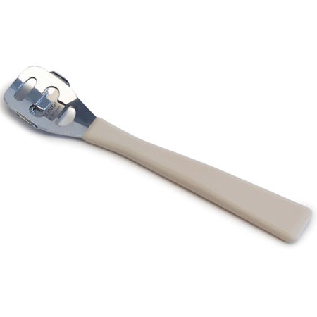 Safety Corn and Callus Trimmer Grafco® Pedi-Corn Cutter Chrome Plated Steel / Plastic Flat Handle NonSterile Reusable