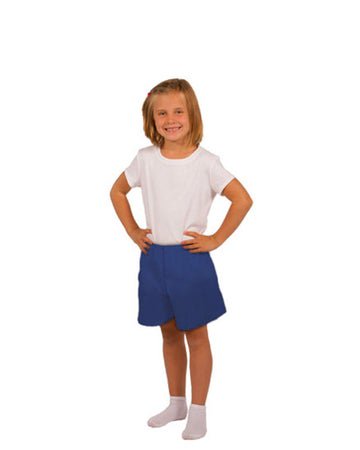 Exam Shorts Small Blue Polyester / Polyethylene Pediatric Disposable