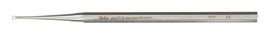 Excavator Curette Miltex® 5 Inch Length Solid Octagonal Handle Size 1 Tip Straight Round Cup Tip