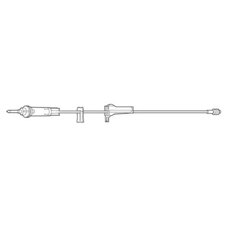 IV Pump Set Baxter™ Pump Without Ports 10 Drops / mL Drip Rate Without Filter 69 Inch Tubing Solution