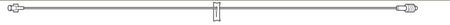 IV Extension Set Micro Bore 60 Inch Tubing Without Filter