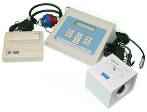 Industrial Audiometer Printer & Oto-Chek AMBCO OSHA Hearing Test AC Power
