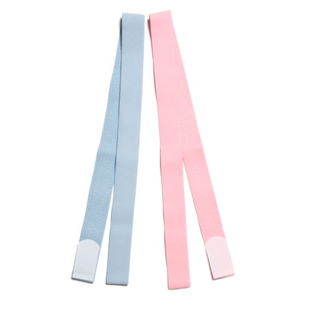 Fetal Monitor Belt HALYARD® Hook and Loop Blue and Pink