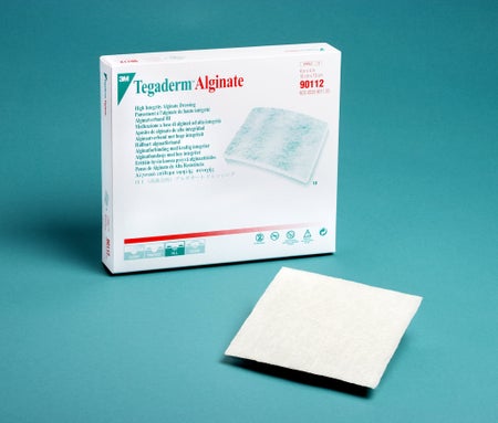 Alginate Dressing 3M™ Tegaderm™ High Integrity Calcium Alginate 4 X 4 Inch Square