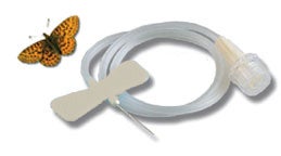 Scalp Vein Infusion Set SecureTouch™ 19 Gauge 3/4 Inch 12 Inch Tubing Without Port