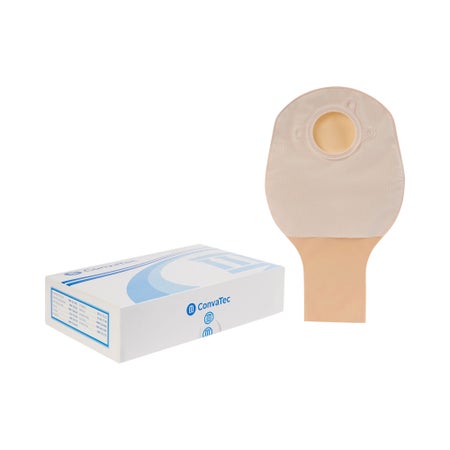 Colostomy Pouch Sur-Fit Natura® Two-Piece System 10 Inch Length Drainable