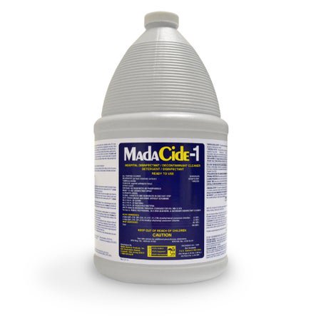 Surface Disinfectant Cleaner MadaCide-1® Broad Spectrum Manual Pour Liquid 1 gal. Jug Scented NonSterile