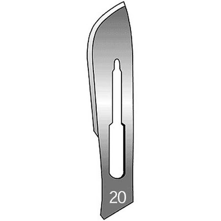 Surgical Blade Sklar® Stainless Steel No. 20 Sterile
