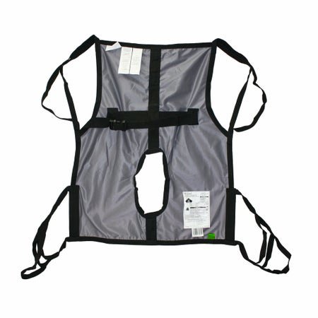 Commode Sling Hoyer® One Piece Commode 4 Point Cradle Without Head Support Loop Attachment Large 175 to 350 lbs. Weight Capacity