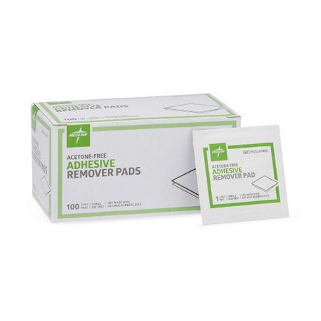 Adhesive Remover Medline Wipe 100 per Box Alcohol Based