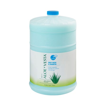 Shampoo and Body Wash Aloe Vesta® 1 gal. Pump Bottle Floral / Aloe Scent