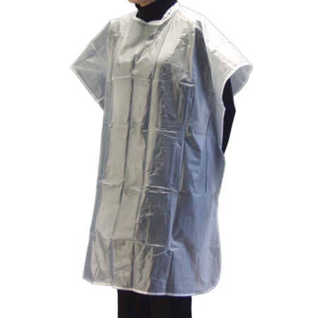 General Purpose Apron Grafco® One Size Fits Most Pullover Style Clear Reusable