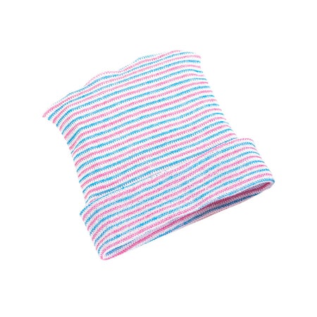 Infant Hat Baby Boggan® Blue / Pink / White Stripes Infant