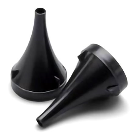 Ear Speculum Tip Round Tip Plastic 4 mm Length Disposable