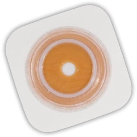 Ostomy Barrier Sur-Fit Natura® Precut, Standard Wear Stomahesive® Adhesive 45 mm Flange SUR-FIT® Natura™ System Hydrocolloid 3/4 Inch Opening 4 X 4 Inch