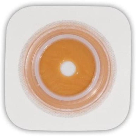 Ostomy Barrier Sur-Fit Natura® Precut, Standard Wear Stomahesive® Adhesive 45 mm Flange SUR-FIT® Natura™ System Hydrocolloid 1-1/8 Inch Opening 4 X 4 Inch