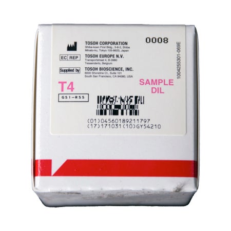Immunoassay Reagent Diluent AIA-Pack® Free Thyroxine (FT4) For AIA Automated Immunoassay Systems
