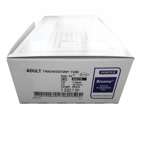 Cuffed Tracheostomy Tube Bivona® Fome-Cuf® Disposable IC Size 7.0 Adult