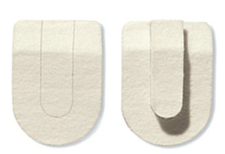 Heel Pad Hapad® Heel Support Wool Felt White