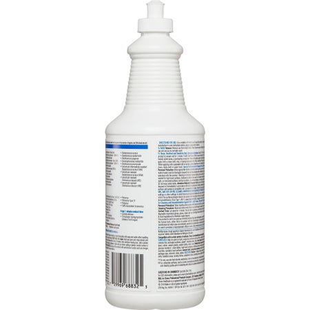 Surface Disinfectant Cleaner Clorox Healthcare® Bleach Germicidal Manual Squeeze Liquid 32 oz. Bottle Fruity Floral Bleach Scent NonSterile