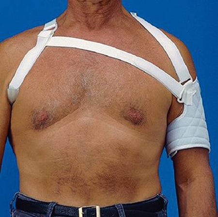 Hemi Arm Sling Rolyan® Hemi II D-Ring / Hook and Loop Strap Closure Large