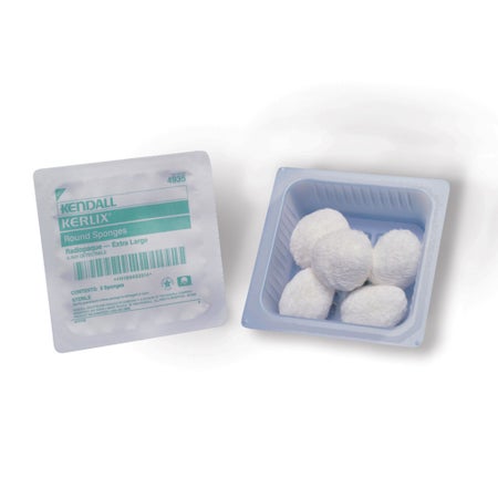Surgical Stick Sponge Kerlix™ X-Ray Detectable Gauze 1-5/8 Inch Diameter 5 Count Tray Sterile