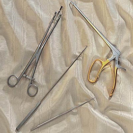 Mini Endocervical Biopsy Curette Sklar® 12 Inch Length Single-ended Handle Small Tip Round Tip