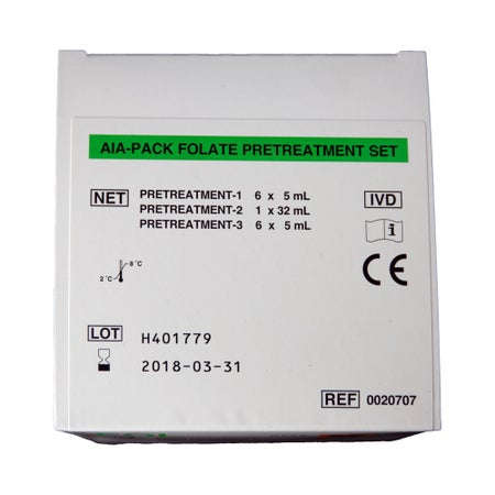 Immunoassay Reagent AIA-Pack® Folate Pretreatment For AIA Automated Immunoassay Systems