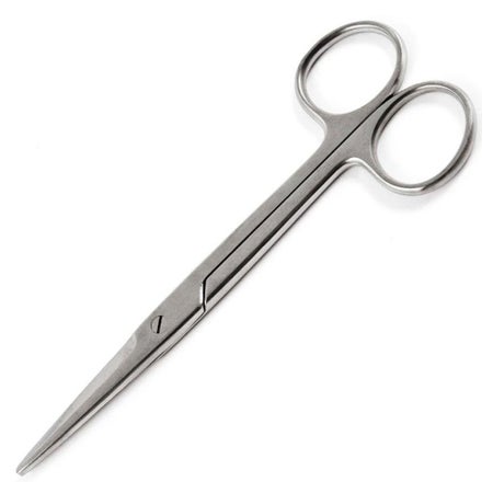 Dissecting Scissors Sklar® Mayo 5-1/2 Inch length OR / Surgical Grade German Stainless Steel NonSterile Finger Ring Handle Straight Blunt Tip / Blunt Tip