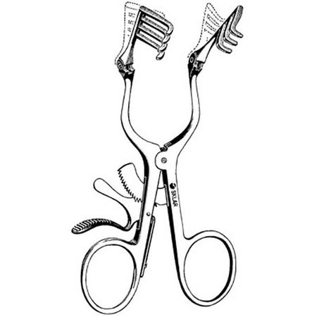 Retractor Sklar® Weitlaner-Beckman 6 Inch Length OR Grade