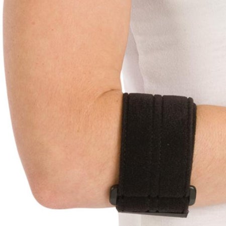 Elbow Support PROCARE® One Size Fits Most Contact Closure Tennis Black