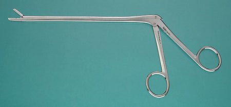 Nasal Forceps Miltex® Takahashi 6-3/8 Inch Length OR / Surgical Grade Stainless Steel NonSterile NonLocking Finger Ring Handle Straight 3 X 10 mm Oval Bite