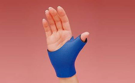 Thumb Support Rolyan® Small Pull-On Left or Right Hand Blue