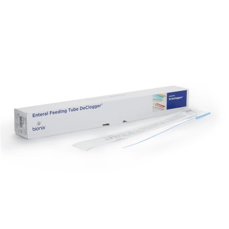 Enteral Feeding Tube Declogger DeCloggers® Blue, 14-16 Fr., 39.5 cm For Gastrostomy / Jejunostomy Tube