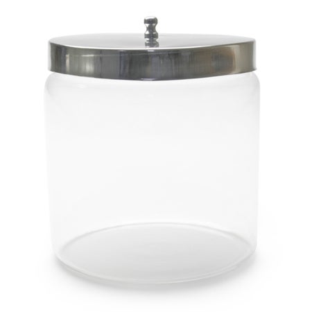 Sundry Jar Glass Clear 2-1/2 Quart 6 X 6 Inch