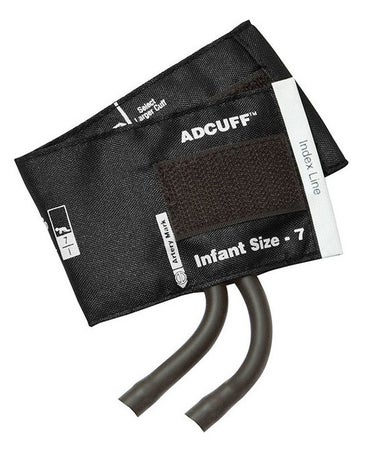 Reusable Blood Pressure Cuff Adcuff™ 9 to 14 cm Arm Nylon Cuff Infant Cuff