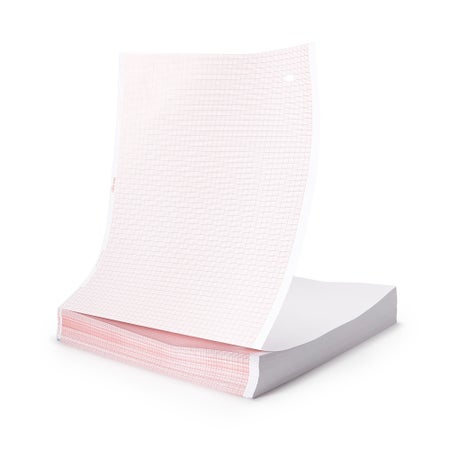 Recording Chart Paper Vital Signs® Z-Fold Red Grid