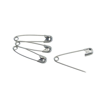 Safety Pin Number 3 Nickel Plated Steel