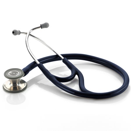 Cardiology Stethoscope Adscope® 601 Blue 1-Tube 19 Inch Tube Convertible Chestpiece