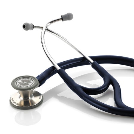 Cardiology Stethoscope Adscope® 601 Blue 1-Tube 19 Inch Tube Convertible Chestpiece