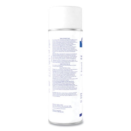 Surface Disinfectant Diversey™ End Bac® II Quaternary Based Aerosol Spray Liquid 15 oz. Can Unscented NonSterile
