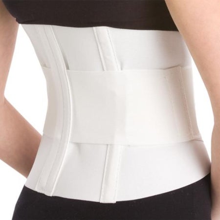 Back Support ProCare® Medium Hook and Loop Closure 35 to 38 Inch Waist or Hip Circumferencee 10 Inch Height Adult