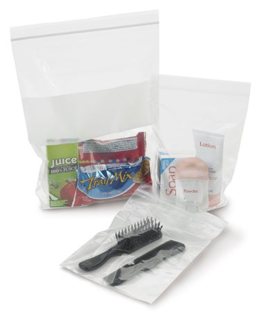 Reclosable Bag Reloc-Zippit® 12 X 15 Inch LDPE Clear Zipper Closure