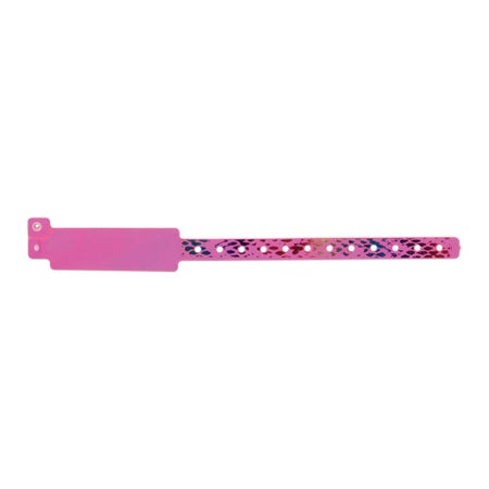 Identification Wristband Veri-Color® Write On Band Permanent Snap Without Legend