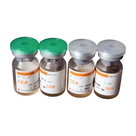 Calibration Verification / Linearity Set AIA-Pack® Carcinoembryonic Antigen (CEA) SDS: 2 X 4 mL, CVM: 2 X 2 mL