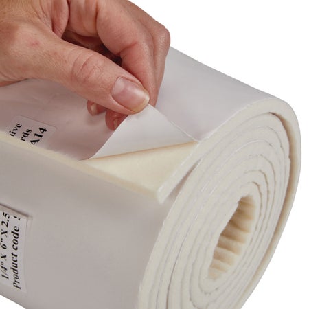 Orthopedic Felt Roll Adhesive AliMed® 6 Inch X 2.5 Yard Wool / Rayon NonSterile