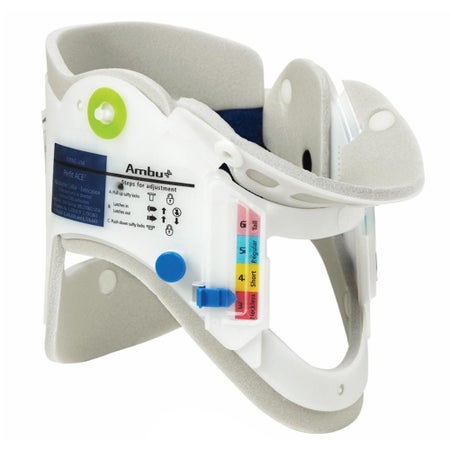 Extrication Cervical Collar Ambu® Perfit™ Preformed Infant Size 1 One-Piece / Trachea Opening 2-1/2 Inch Height Adjustable Neck Circumference